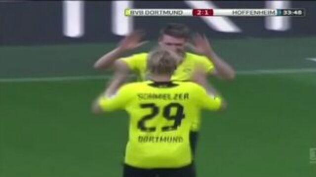 Боруссия дортмунд - хоффенхайм (3:2)