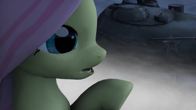 [sfm] ponies und panzer (it's t-55)