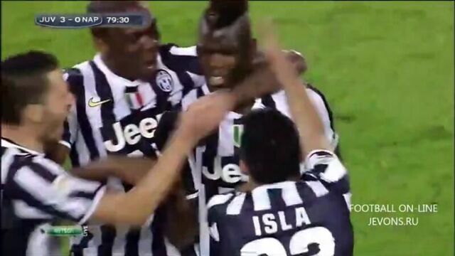10.11.2013. "ювентус" - "наполи" | 3:0 | гол погба