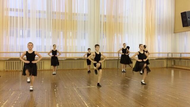 Зачёт народный танец 22.12.2017