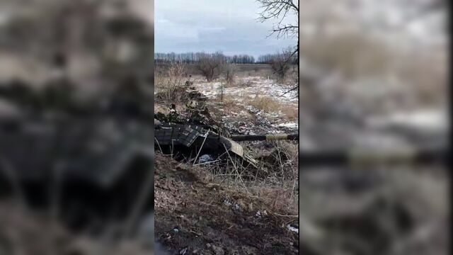 Луганскинформцентр публикует кадры разбитых позиций всу под северодонецком