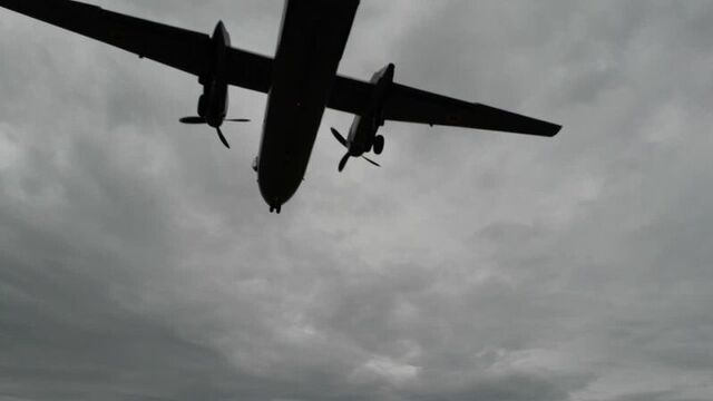 Захід на посадку ан-26 - 07. 08. 2021