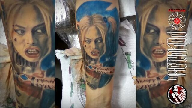 Харли квинн (bronson art)