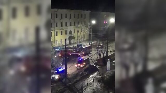 Дзержинск. пожар на грибоедова, 7 (11.03.2022)