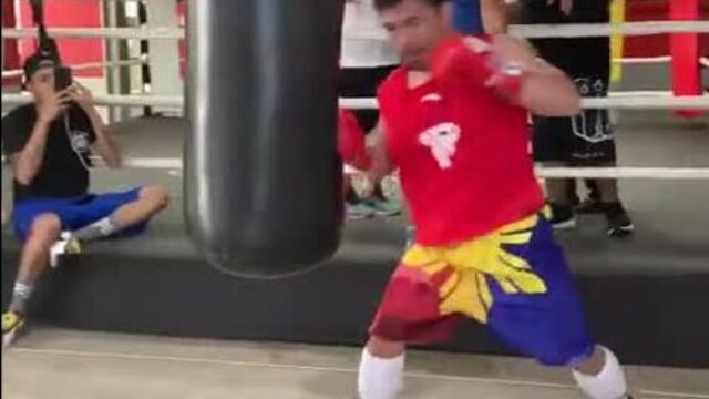 Мэнни пакьяо готовится к киту турману