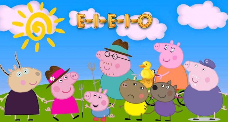 Peppa pig, свинка пеппа, english episodes, развивающие мультики, old  macdonald song - порно видео онлайн