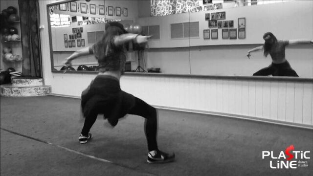 Plastic line. dancer nadtochey tatiana. twerk.