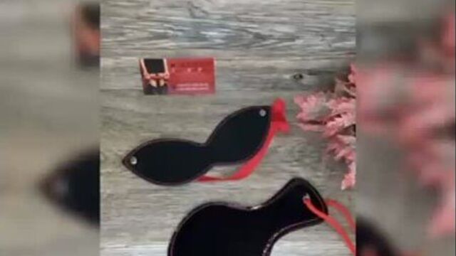 Бдсм-набор: шлепалка и маска, экокожа