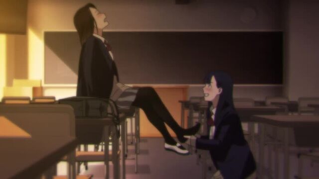 Miru tights / созерцая колготки 1 сезон 8 серия (фут фетиш, ноги, стопы, юри, хентай, аниме)