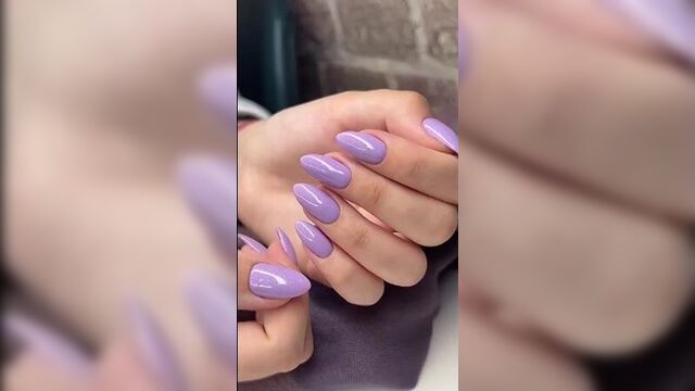 Маникюр на короткие ногти нежные