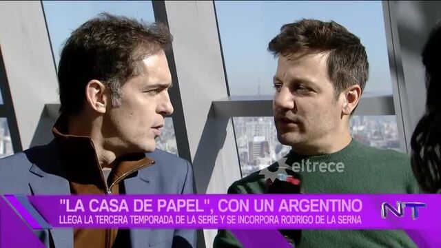 “la casa de papel“ педро алонсо и родриго де ла серна в интервью