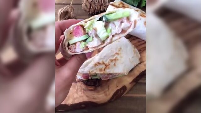 Шаурма пп с курицей