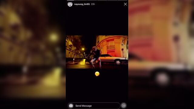 Lim nayoung posted taemin - 2 kids mv on her instastory