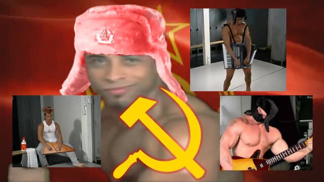 Коммунистический рикардо милос танцует под партийный флекс