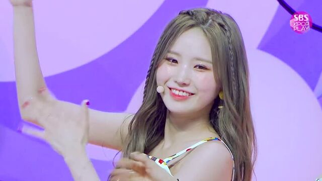 [페이스캠4k] 프로미스나인 송하영 fun! (fromis_9 song ha young facecam)│ @sbs inkigayo_2019.6.9