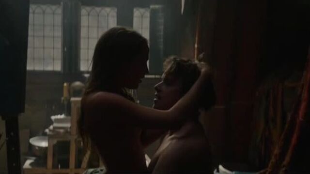 Кара делевинь (cara delevingne), алисия викандер и холлидей грейнджер секс в фильме «тюльпанная лихорадка» (2017)