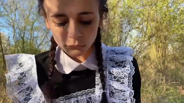 Студентку в кустах выебал учитель и случайно кончил в киску katerich69 (русские титры big tits, anal, brazzers, sex, инцест)