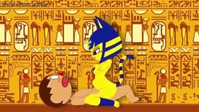 Египетская кошка | ankha | ankha zone | анкха | egyptiain cat | хентай | hentai | секс | sex boobs | сиськи | жопа | ass | грудь