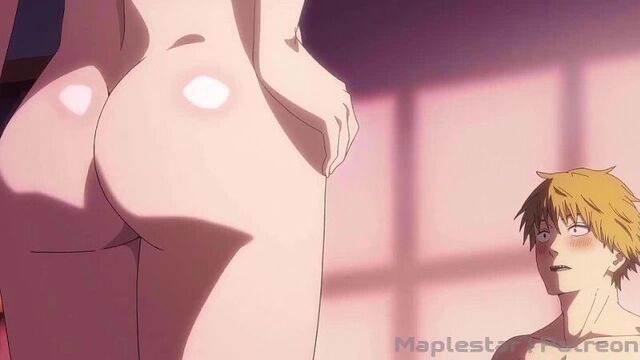 Makima x denji - nsfw; femdom; oral sex; kunilingus; orgasm; creampie; 3d sex porno hentai; (by @maplestar) [chainsaw man]