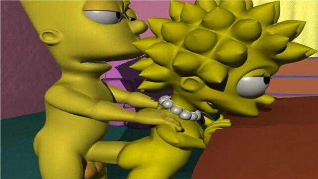 Simpson - bart fuck marge and lisa