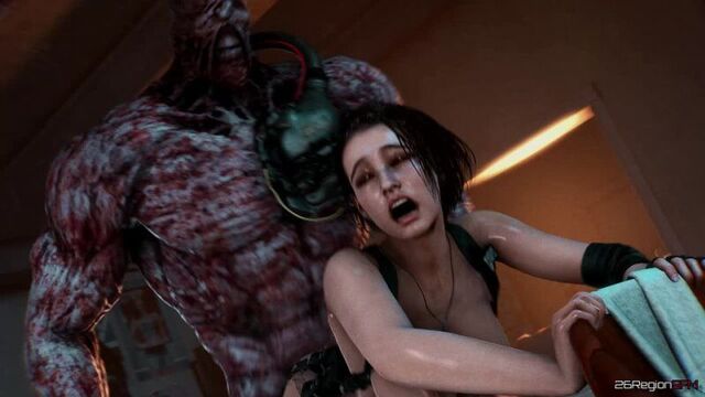 Jill vs nemesis (lingerie) 3d porn