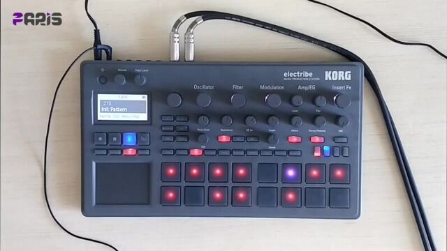 Faris - there is no romantic (live _ electribe2) techno making