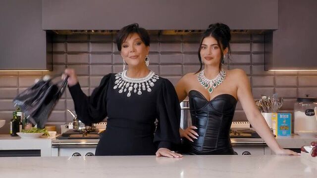 Kylie & kris jenner cook dinner together | vogue