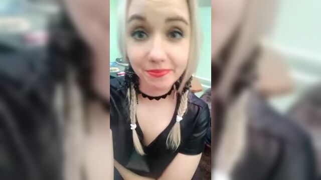 Likajoi cuckold, sissi joi, creampie eating, suck husband cock, sexwife, selfie blowjob