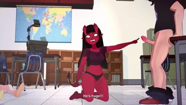 3d hentai хентай 18+ [sfm] meru the succubus ova 2