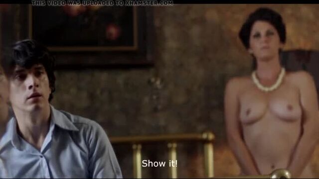 Hot mom and son scene in movie ( nude mother milf mama incest family taboo young boy boobs nipples lingerie strip bra panty )