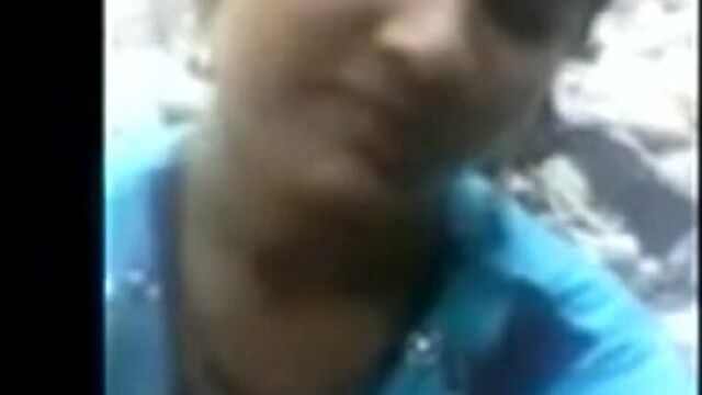 Young indian desi teen in sky blue salwar getting exposed and fucked outdoor mms