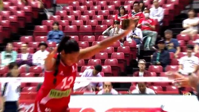 Top 10 best actions by angela leyva - volleyball wing spiker