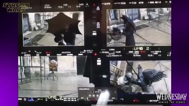 Making of wednesday (2022) - best of behind the scenes on set bloopers with jenna ortega _ netflix