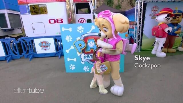 Brielle is on a roll with the paw patrol! rus sub