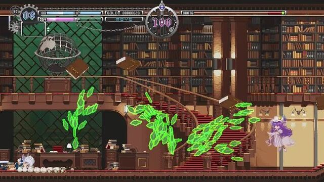 [gellot] touhou luna nights - all bosses [no damage/time stop/snail time/skills] + ending