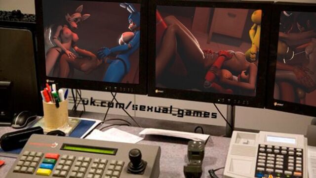 Attack of the robots 2 (five nights at freddy's, resident evil sex)