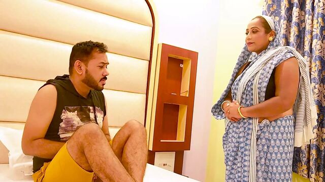 Desi boy fucked hard to his step fathers sister