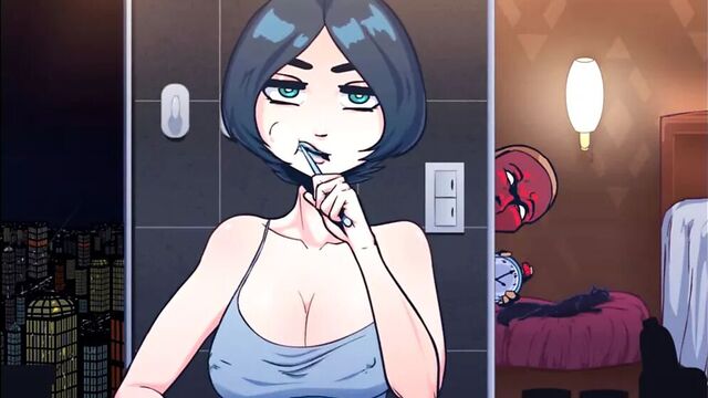 Girl gets time stopped brush - derpixon