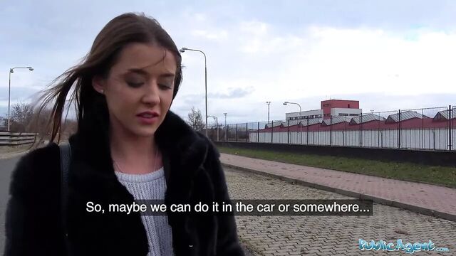 Public agent sexy sybil kailena gets her hot mouth filled wi