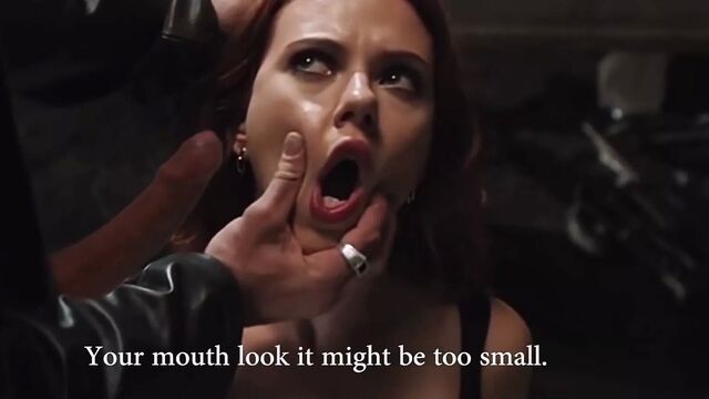 Scarlett johansson blowjob lol