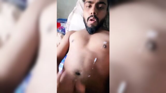 Desi boy jerk off