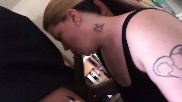 Whitebbwmilf susan lust finally sucking my bbc