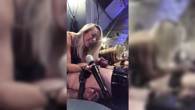 Chastity cage ruined orgasm