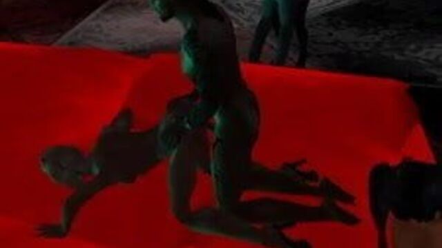 Me in red light center