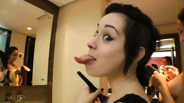 Stick your long tongue deep in my ass