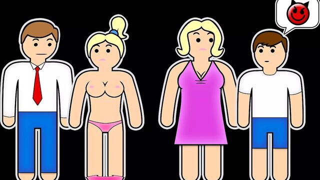 Hot mom please sex game with cocky step son