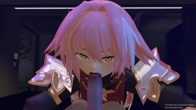 (sound)astolfo futanari on male [fate/grand order;porn;hentai;pov;blowjob;yaoi;sex;dickgirl;trap;r.34;судьба;порно;хентай]