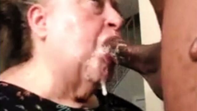 Granny mouth fuck special