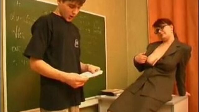 Секс с учительницей