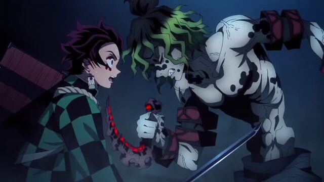 Тенген против шестой луны | клинок, рассекающий демонов: квартал красных фонарей